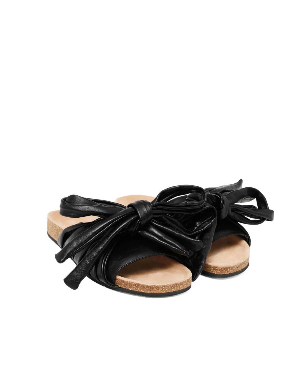 Bow Flat Slippers