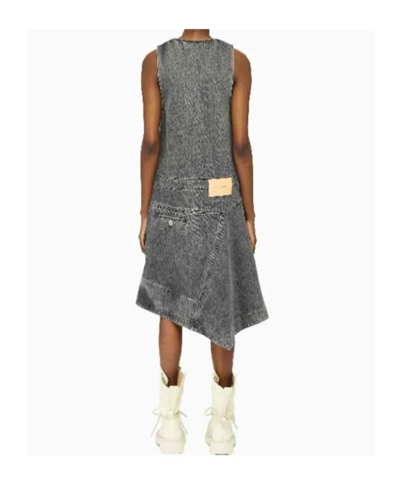 Wrap Sleeveless Dress