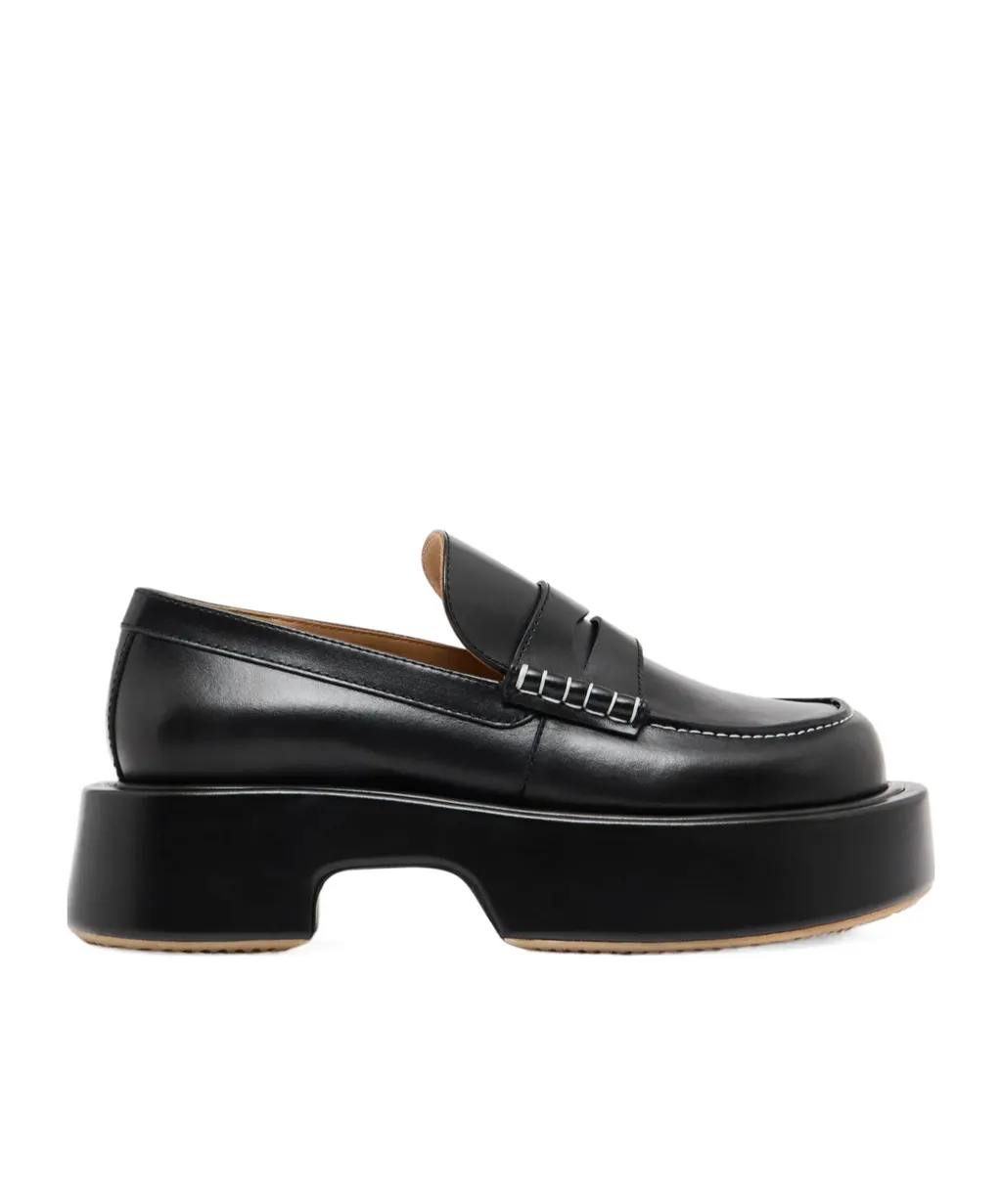 Platform Loafer Shoes