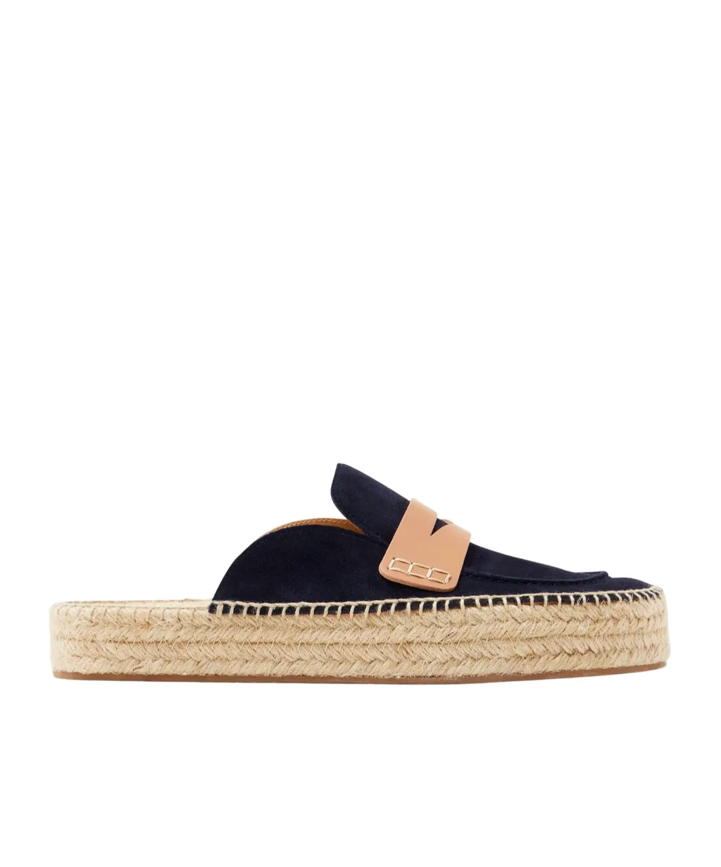 Straw Muller Shoes