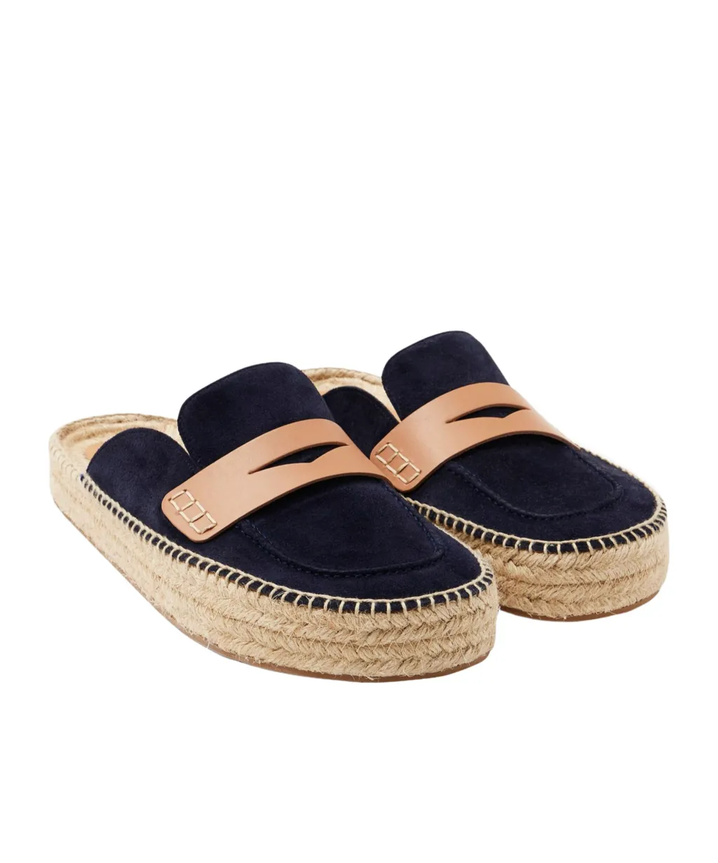 Straw Muller Shoes
