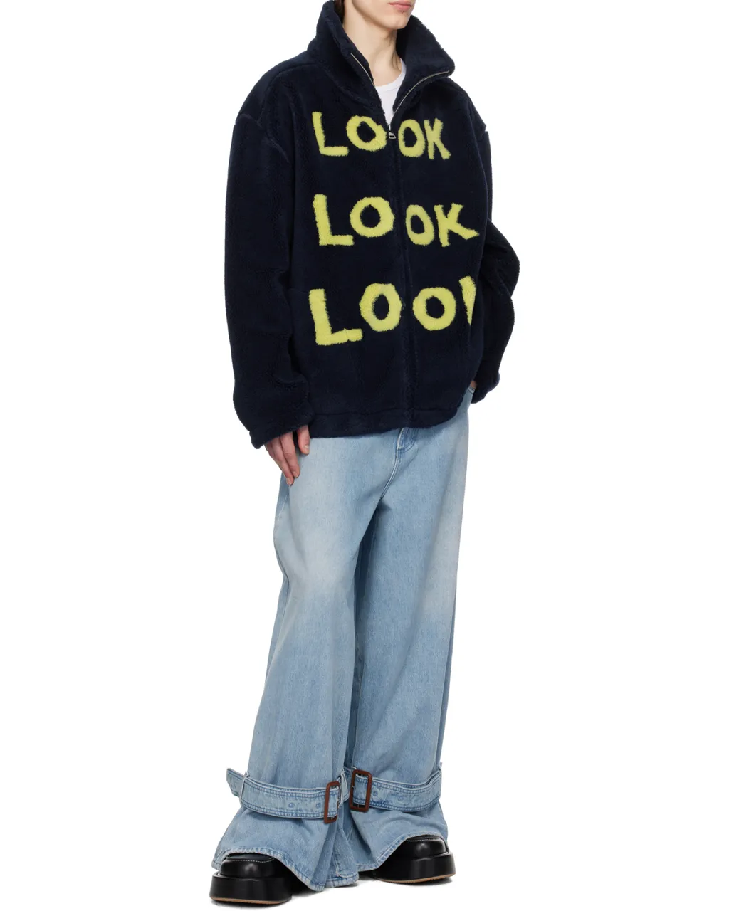 Buckled Cuff Jeans