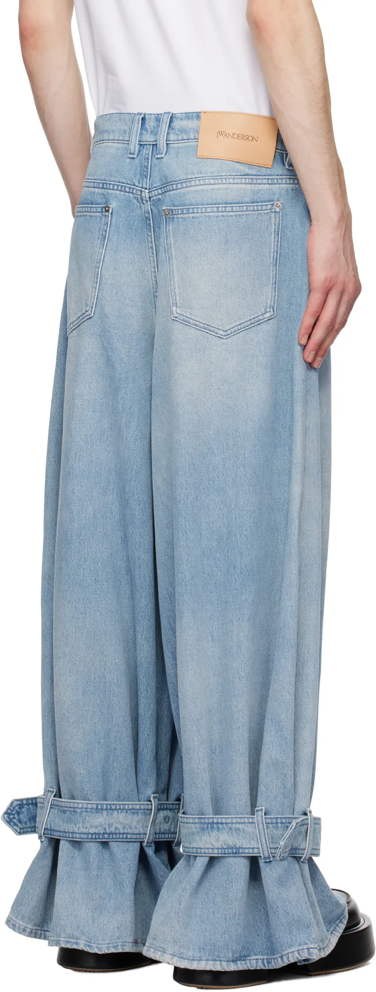 Buckled Cuff Jeans