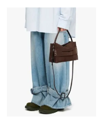 Buckled Cuff Jeans