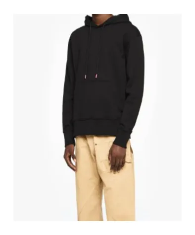 Lace-Panel Hoodie