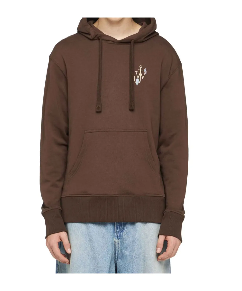 Anchor Embroidered Hoodie