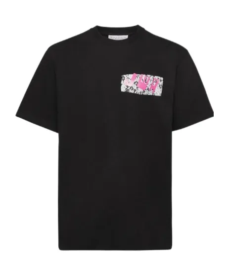 Jwa Lace Printed Crewneck T-Shirt