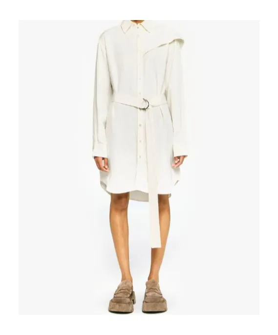 Cape Midi Dress