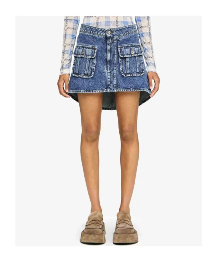 Denim Mini Skirt
