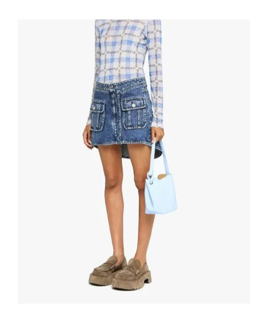 Denim Mini Skirt