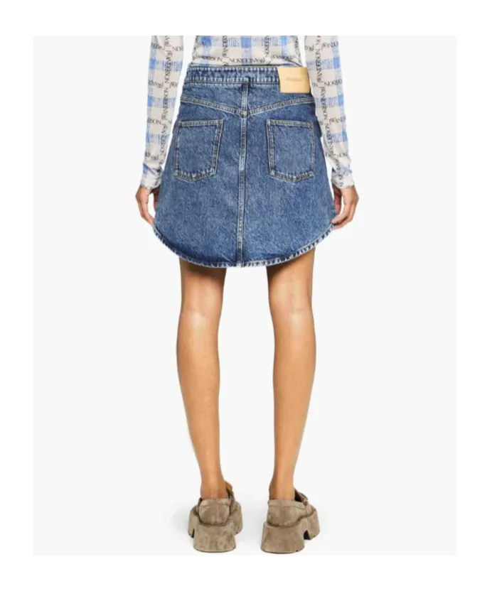 Denim Mini Skirt