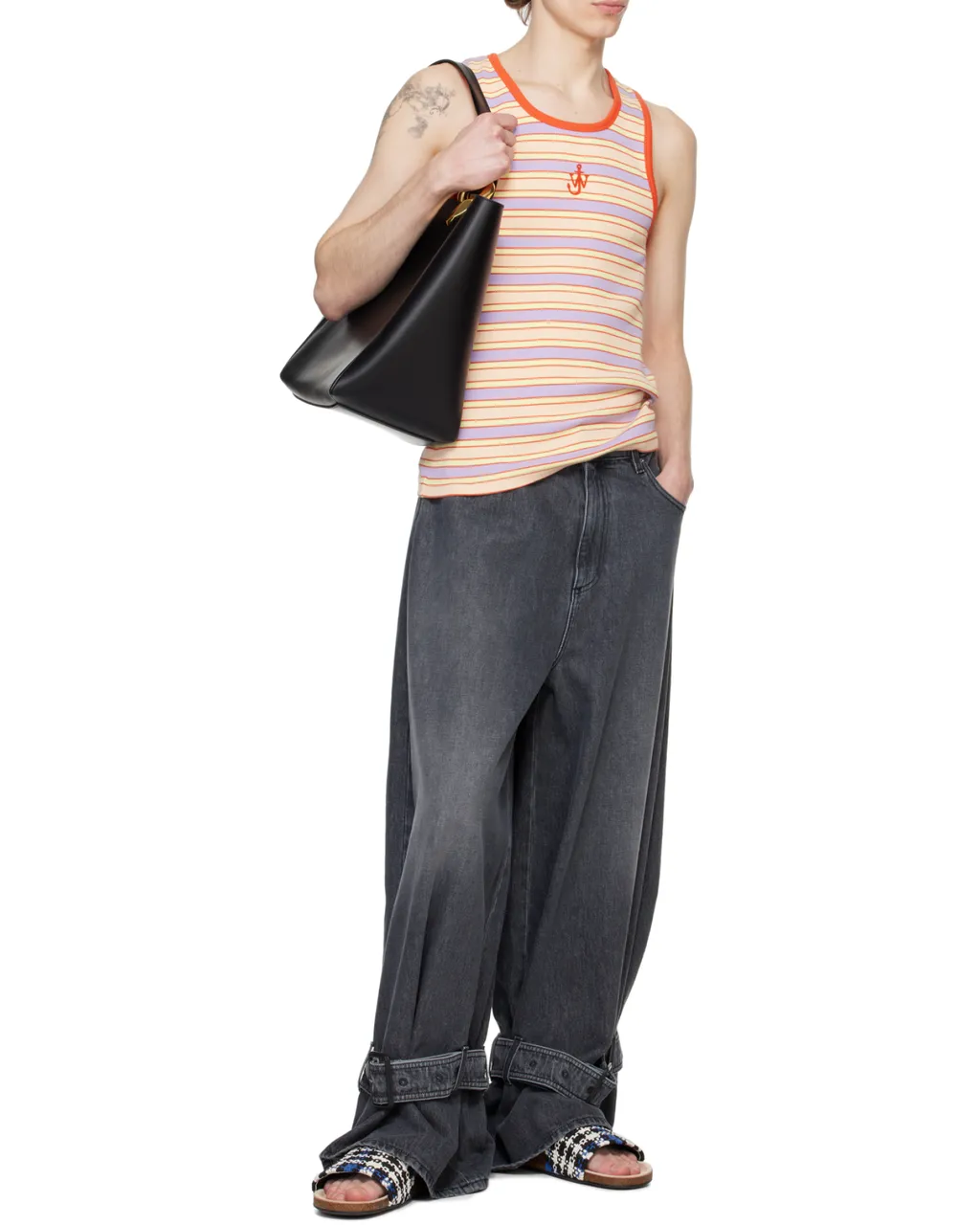 The Jwa Corner Top Handle Bag