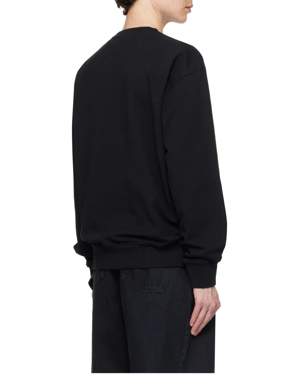 Logo Embroidered Crewneck Sweatshirt