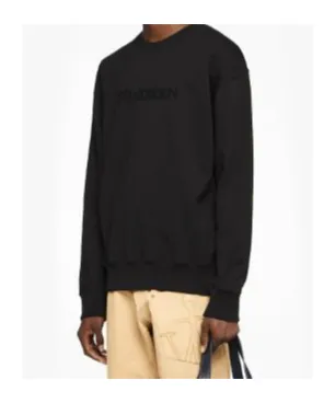 Logo Embroidered Crewneck Sweatshirt