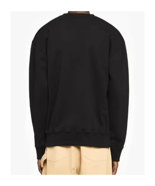 Logo Embroidered Crewneck Sweatshirt
