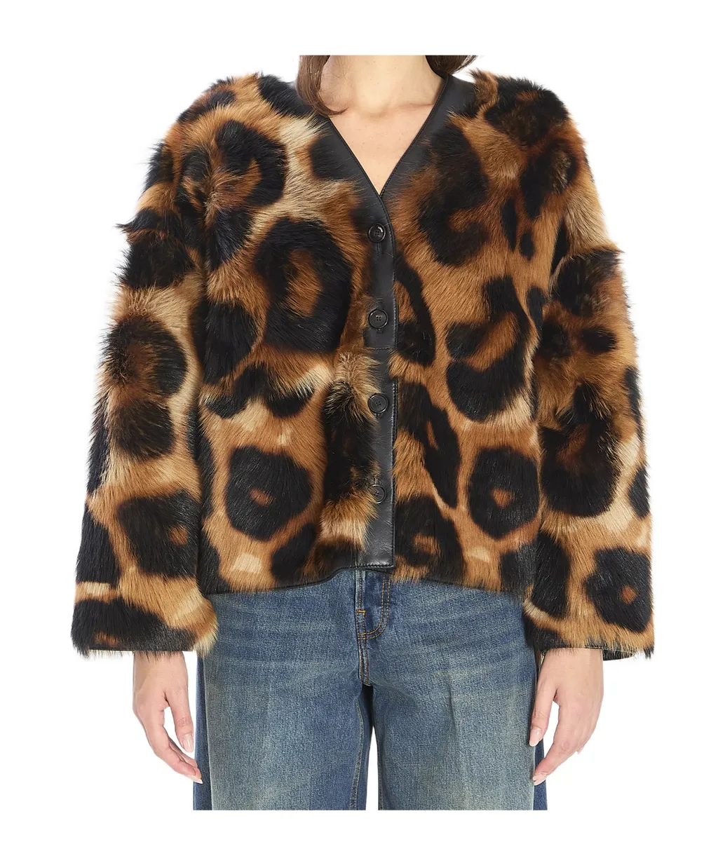Shearling Cardigan