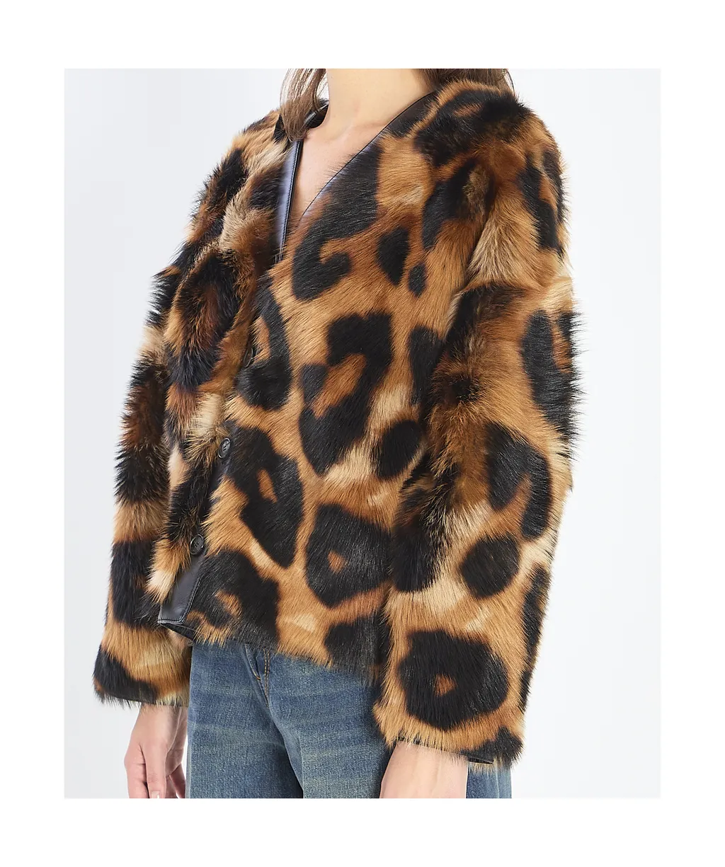 Shearling Cardigan