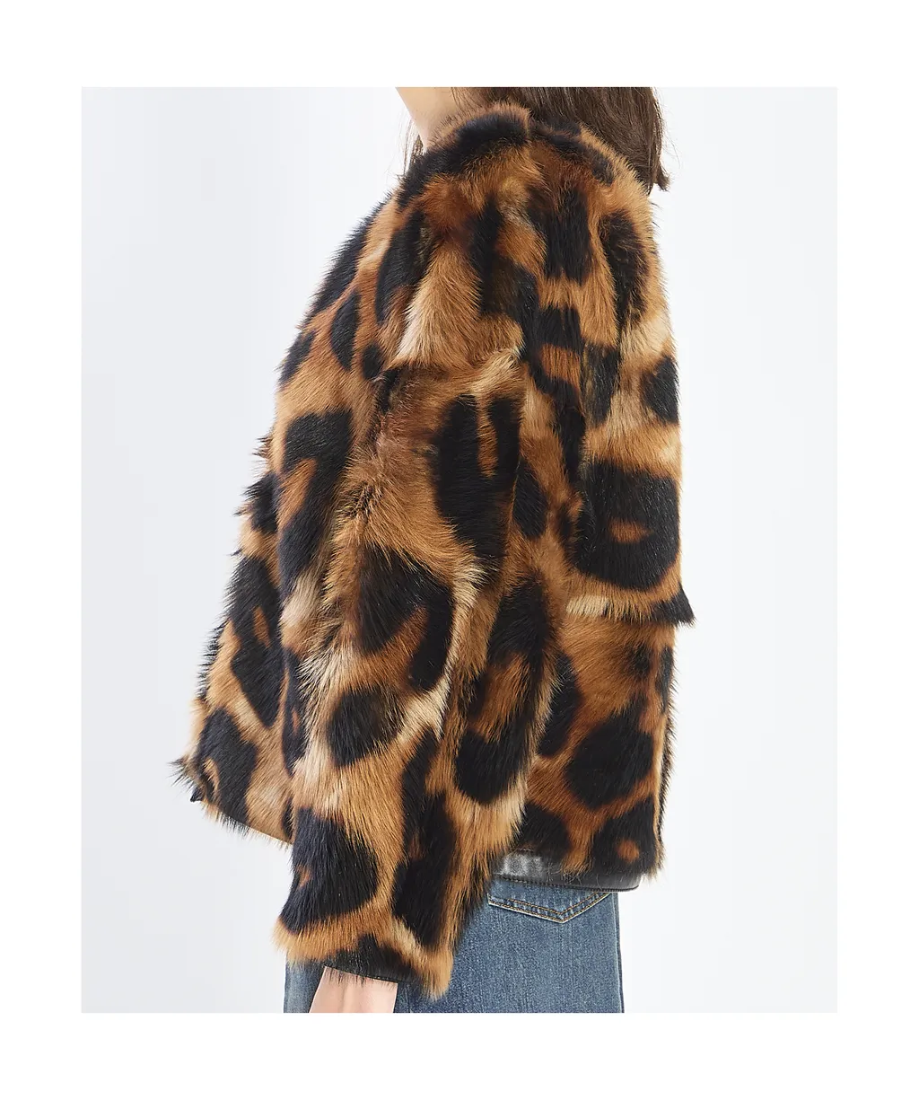 Shearling Cardigan