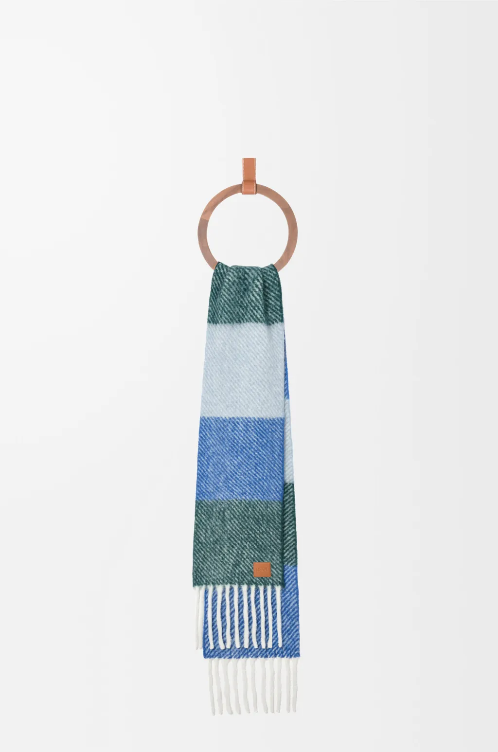 Scarf In Alpaca And Wool Blend