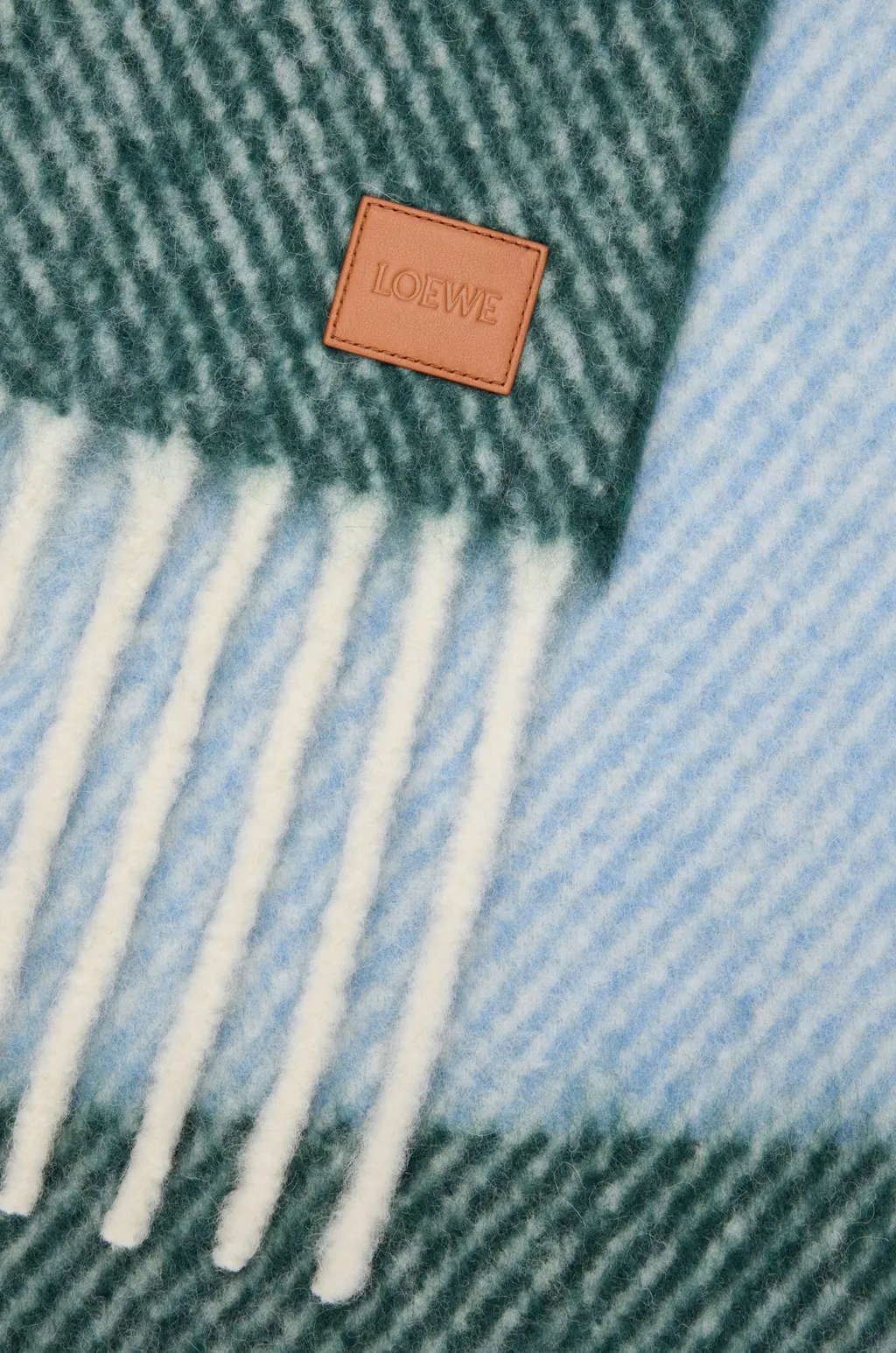 Scarf In Alpaca And Wool Blend
