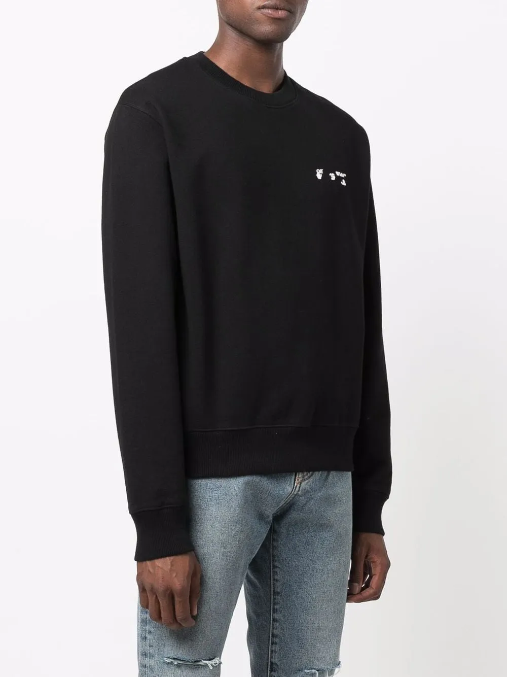 Hands Off Logo Crewneck Sweatshirt