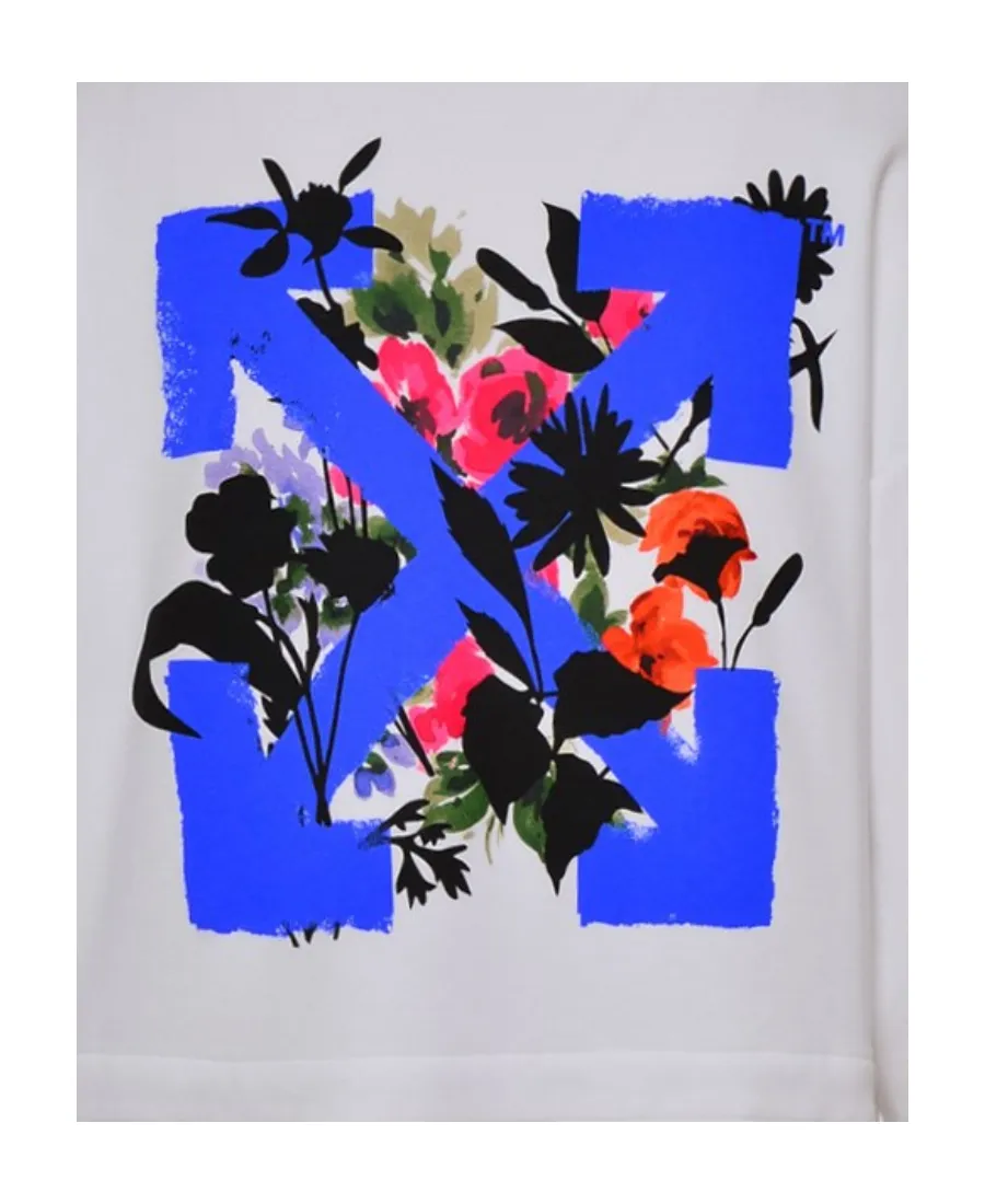 Floral Arrows T-Shirt Dress