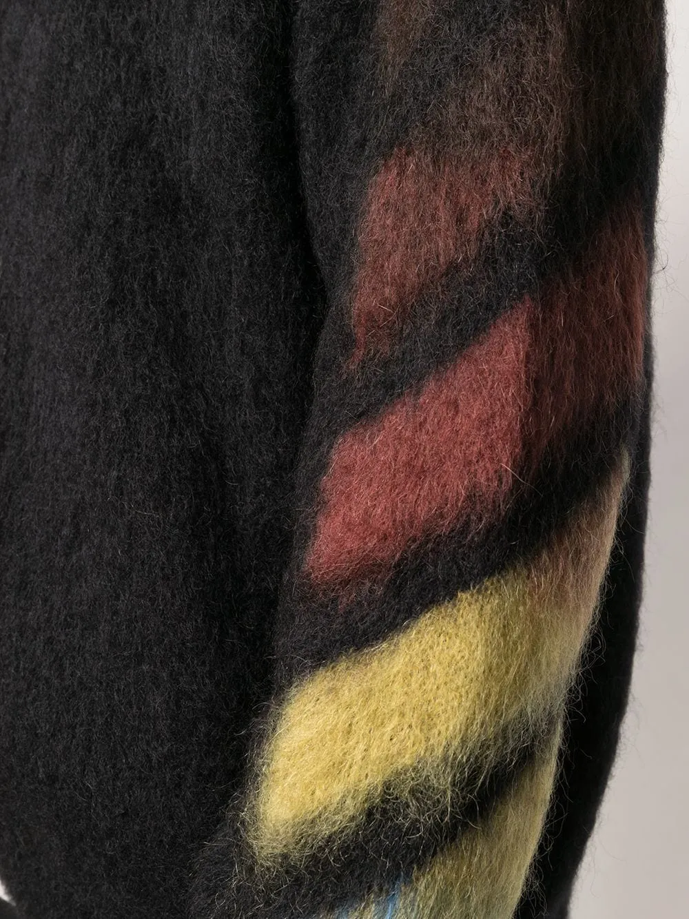 Diagonal Arrows Knitted Jumper