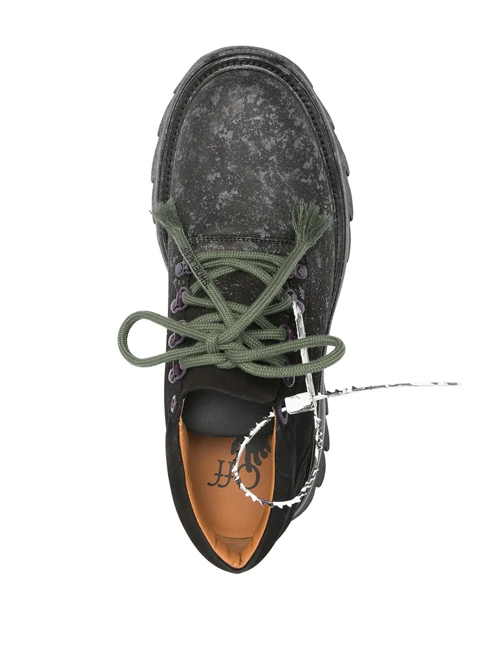 Chunky-Sole Lace-Up Sneakers