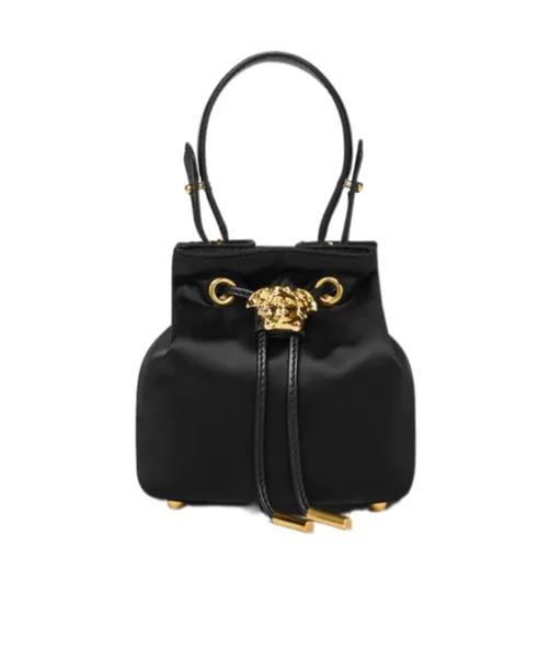 La Medusa Chain-Linked Mini Bucket Bag