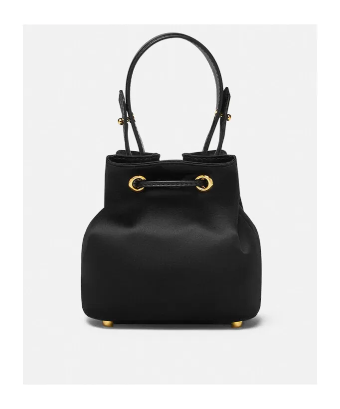 La Medusa Chain-Linked Mini Bucket Bag