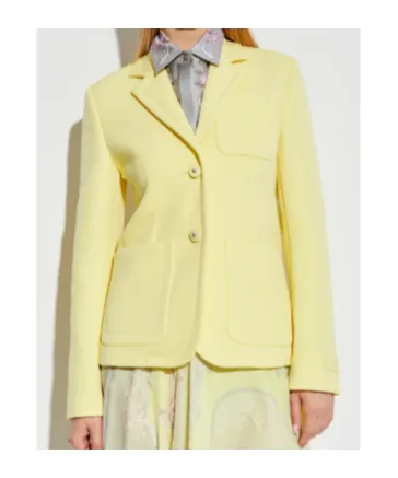 Single-Breasted Tailored Blazer