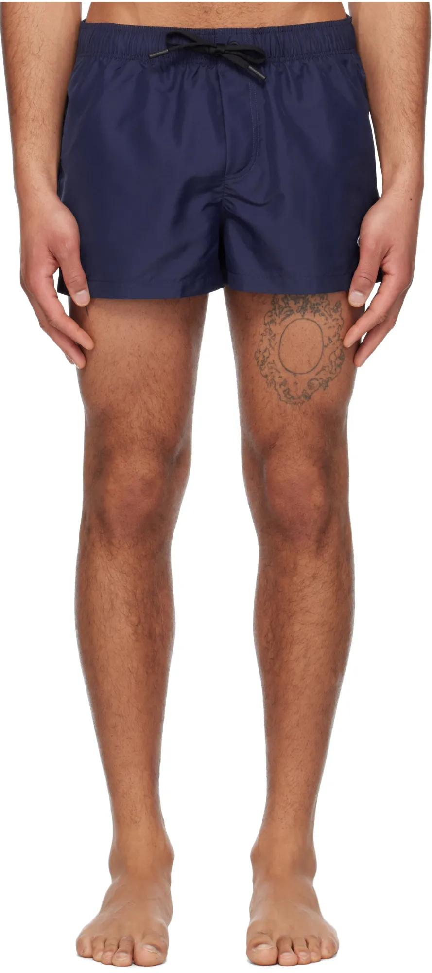 Medusa-Patch Swim Shorts