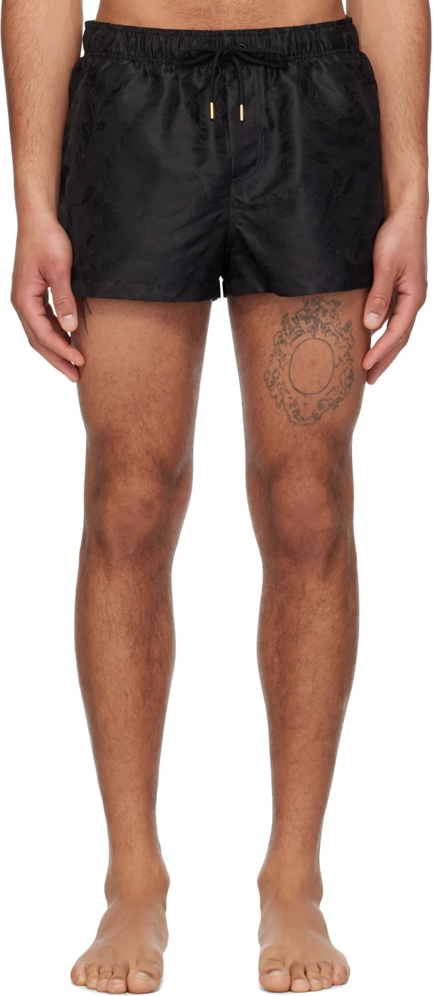 Barocco Jacquard Swim Shorts