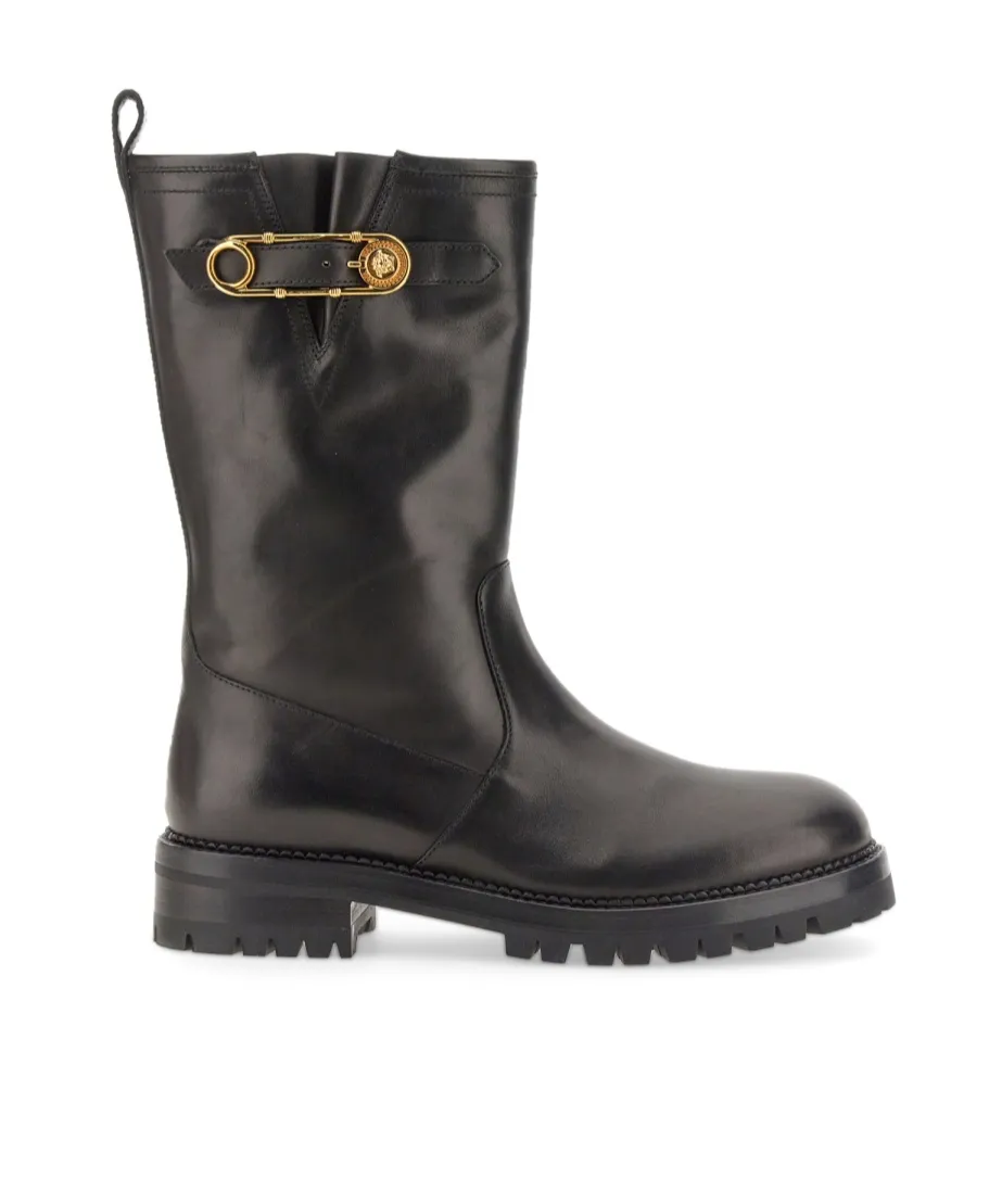Medusa Safety Pin Boots