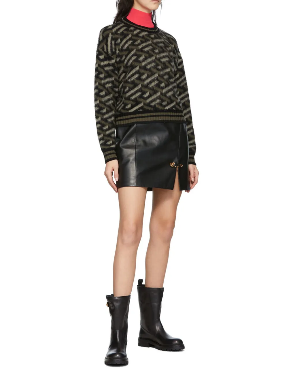 Medusa Safety Pin Boots