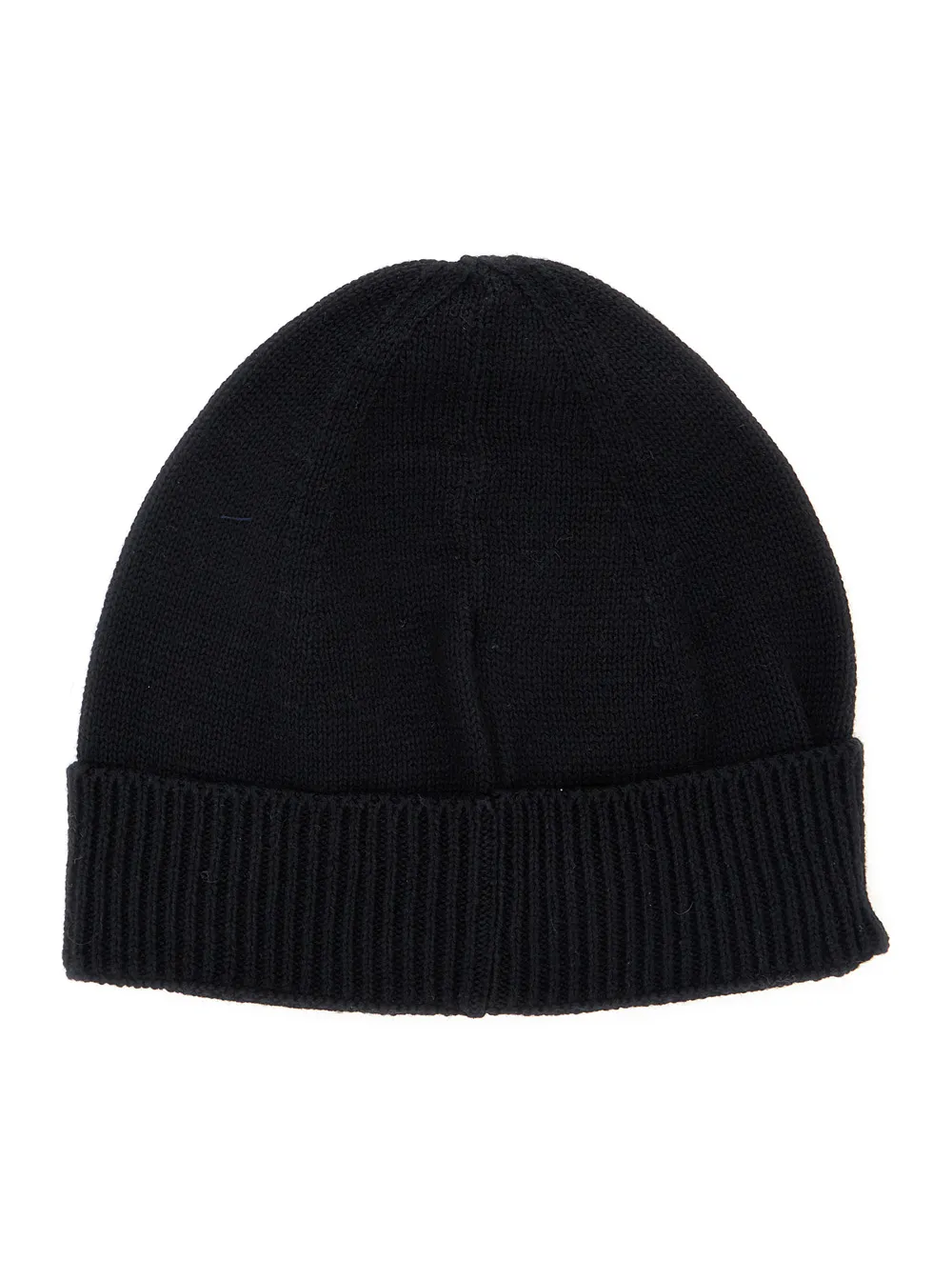 Logo Intarsia Knit Beanie