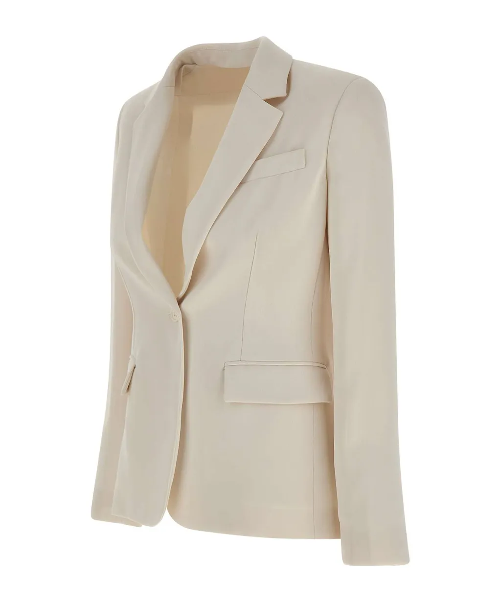 Single-Breasted Tailored Blazer