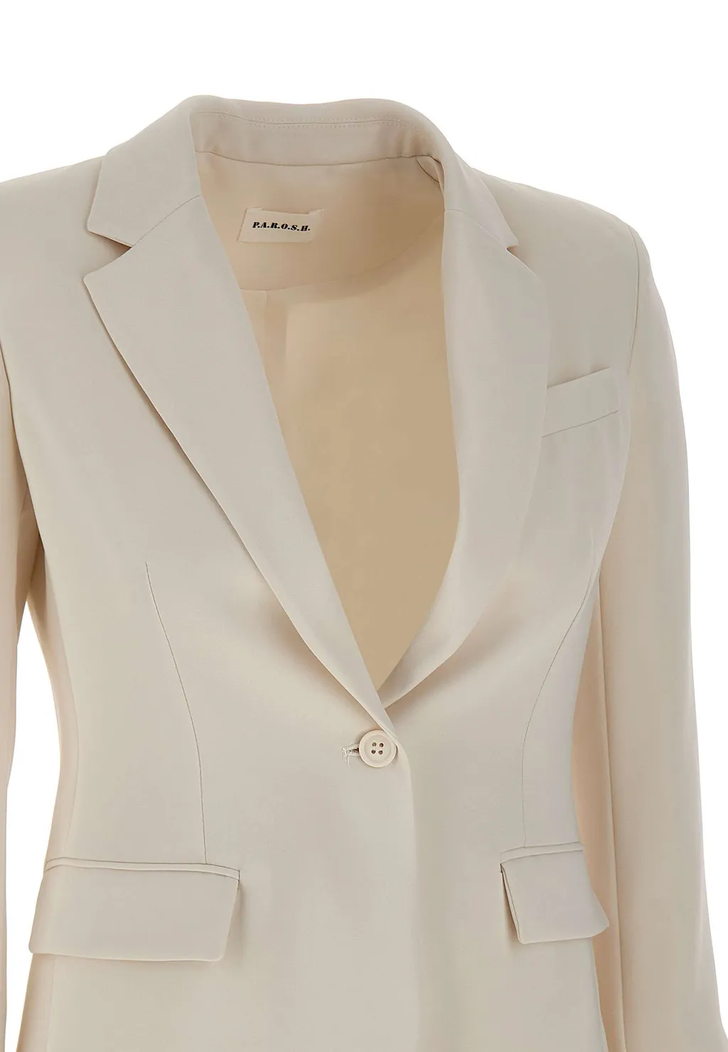 Single-Breasted Tailored Blazer