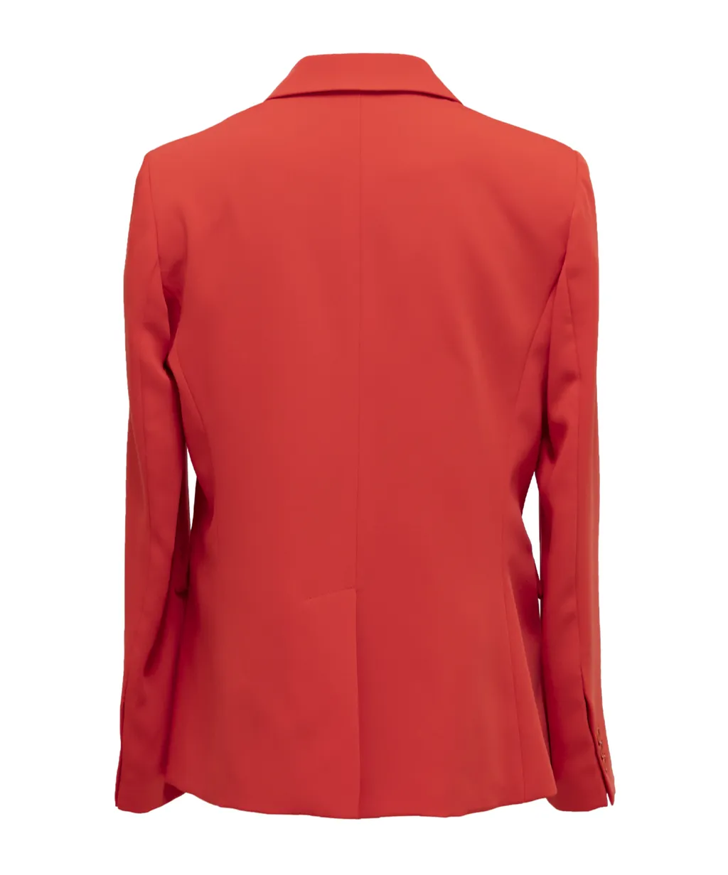 Single-Breasted Tailored Blazer