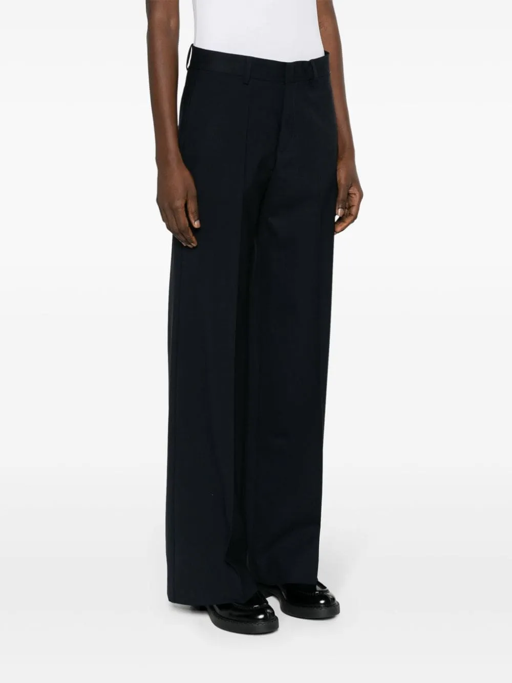 Belt Loop Belt Casual Pants