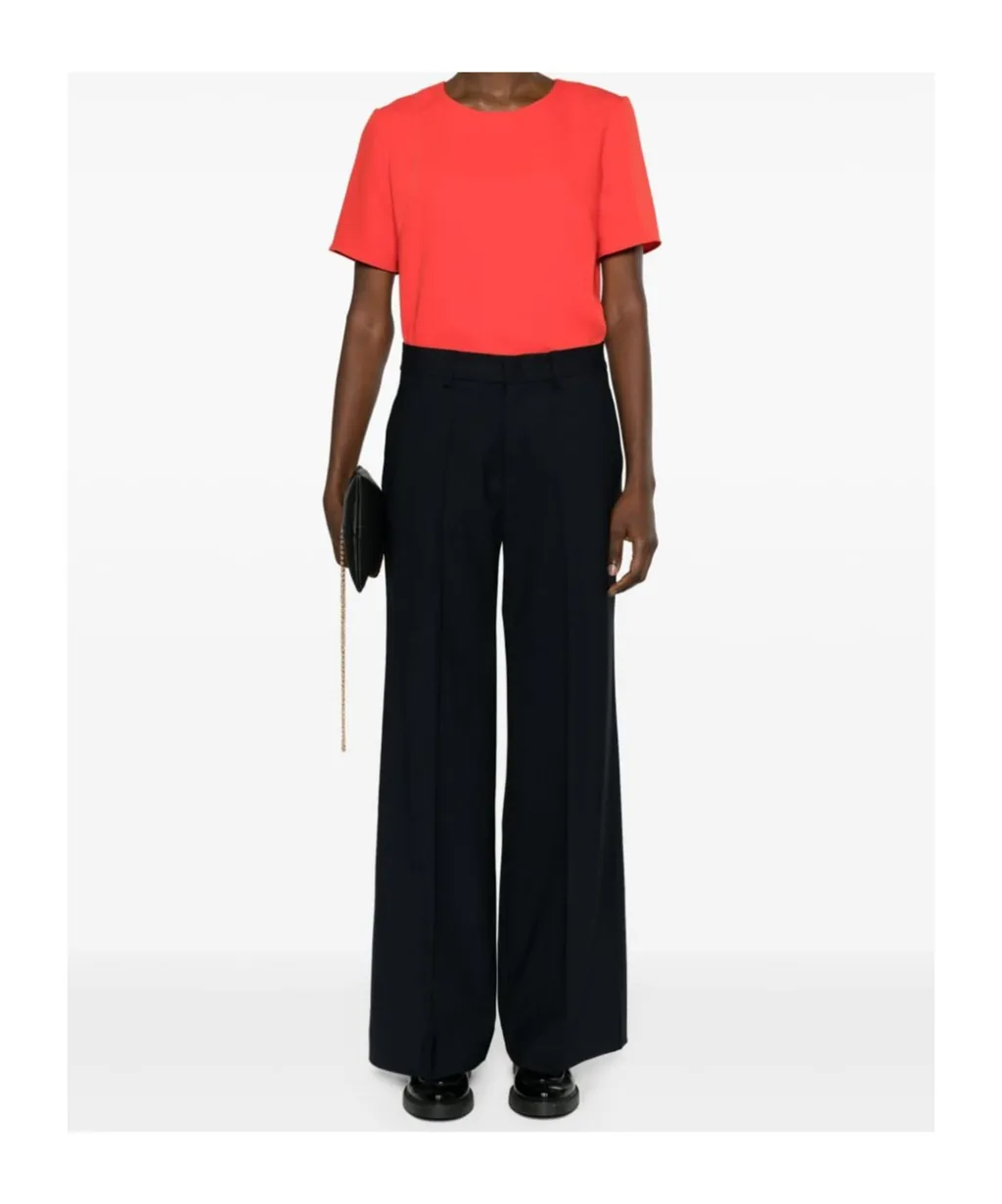 Belt Loop Belt Casual Pants