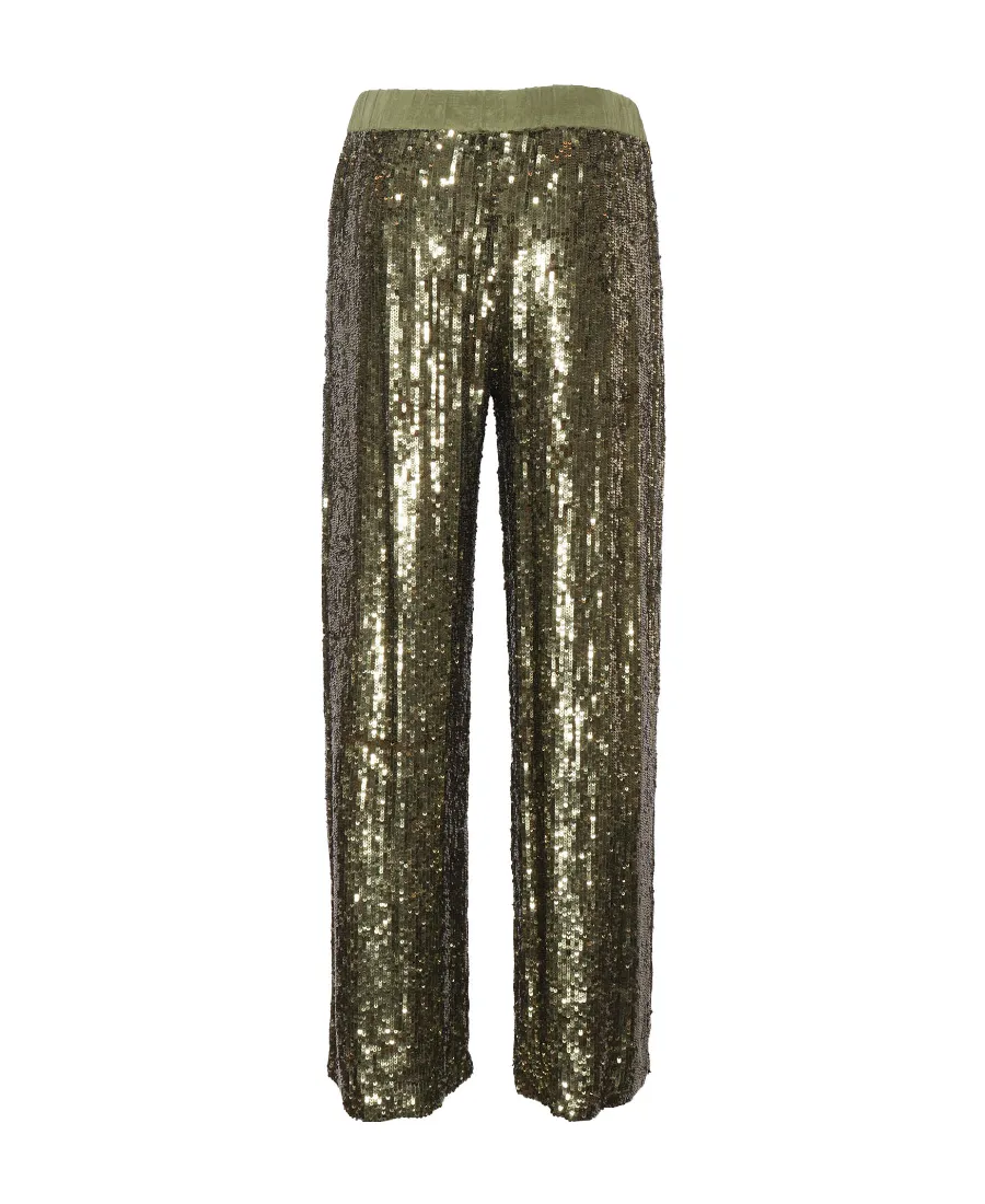 Sequined Casual Pants