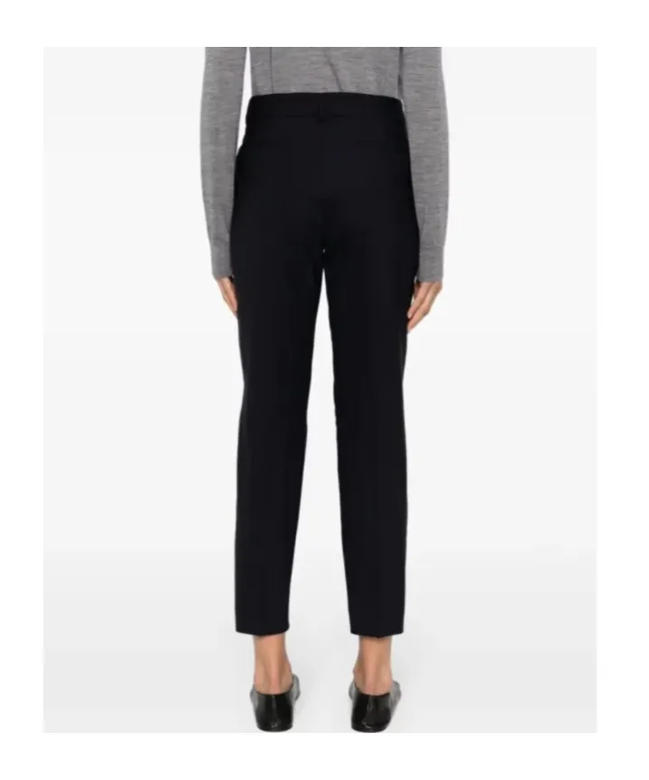 Pressed-Crease Cropped Trousers