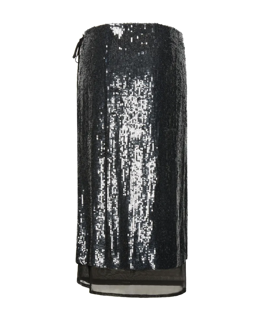 Sequin-Embellished Skirt