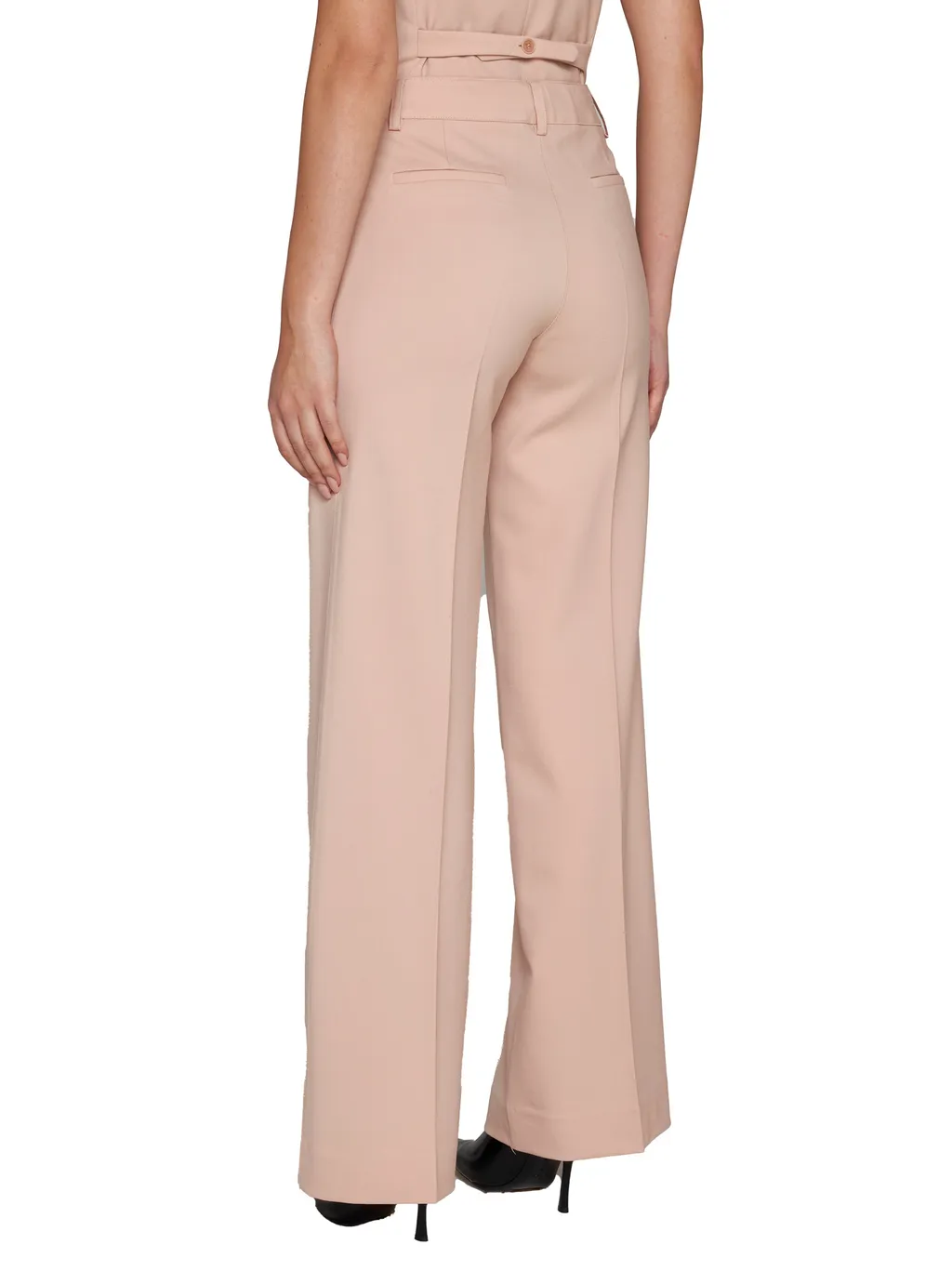 Belt-Loop Casual Pants