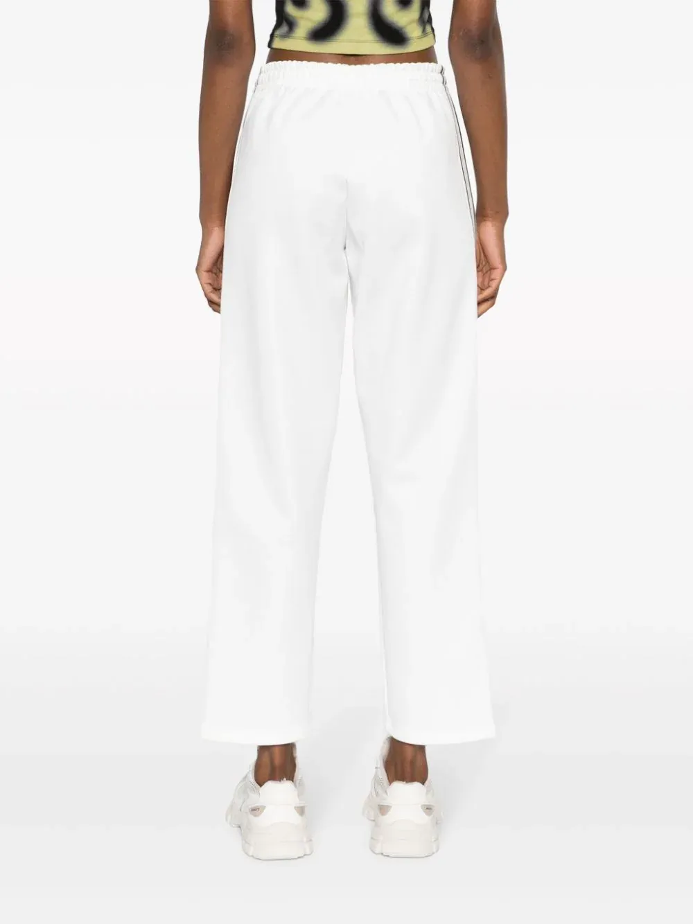 Logo-Embroidered Striped Track Pants