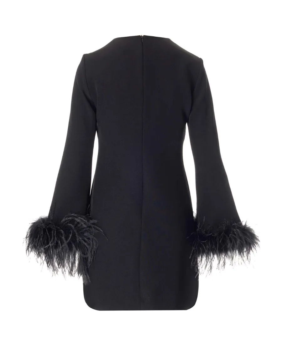 Long Sleeve Round Neck Dress