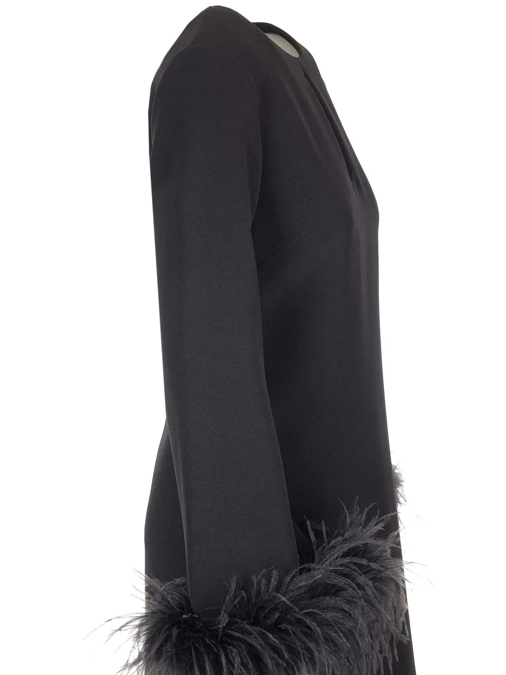 Long Sleeve Round Neck Dress