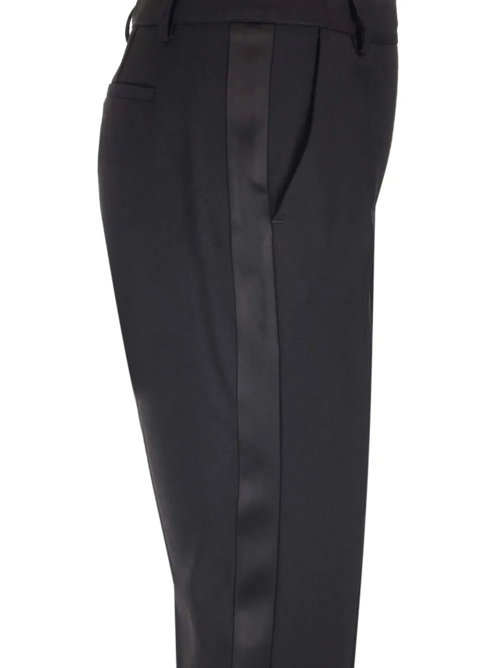Straight-Leg Tailored Trousers