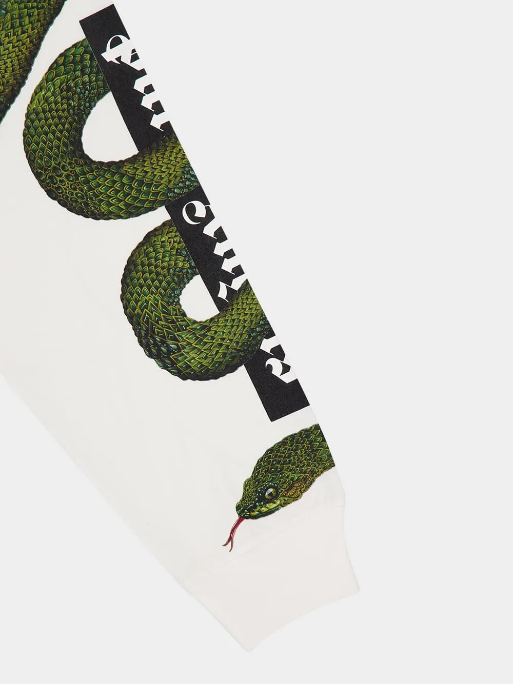 Snake Box Logo Long-Sleeved T-Shirt